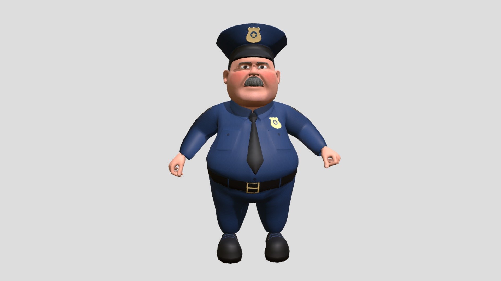 3d Game Ready Police Man Character.

High detail and lowpoly 3d model.

Rigged, with high definition textures.

Complete archive in additional file - Police Man - 3D model by artbeesstudio 3d model