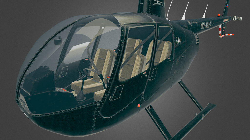 Remake of a helicopter which i originally modelled for an avia simulator (developed on a gaming engine).
https://www.artstation.com/artwork/kQKVz - Robinson R44 - 3D model by Anna Smirnova (@asenath) 3d model