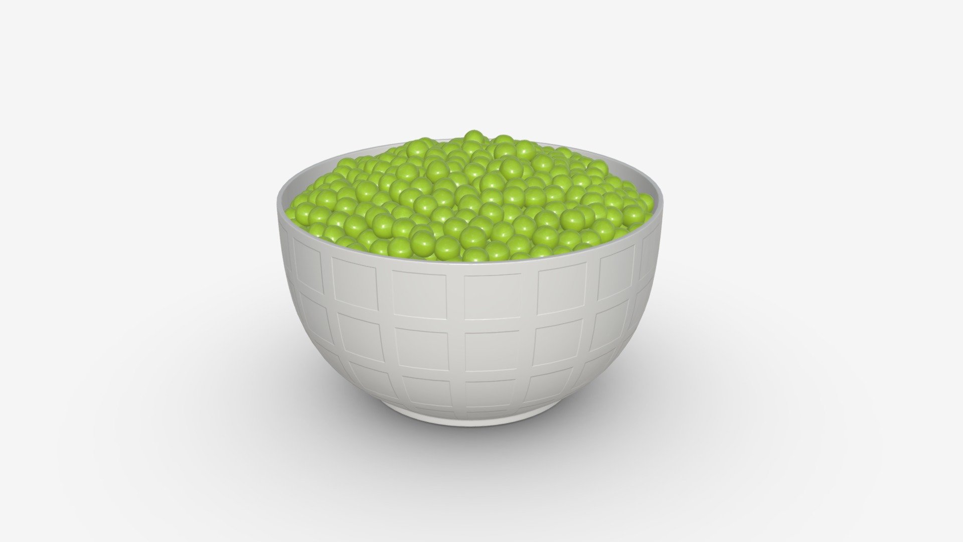 peas in bowl - Buy Royalty Free 3D model by HQ3DMOD (@AivisAstics) 3d model