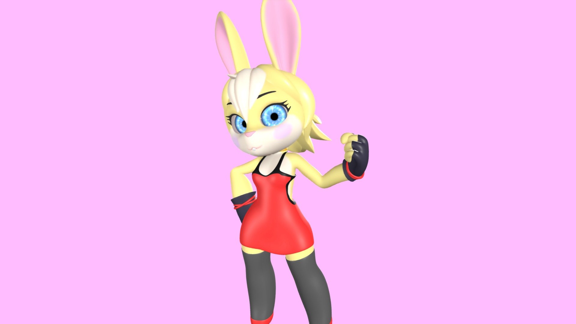 Character from senorkah https://twitter.com/senorkah - MaryX - 3D model by SUN64803 3d model