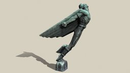 Ikarus statue, icarus, greek-mythology