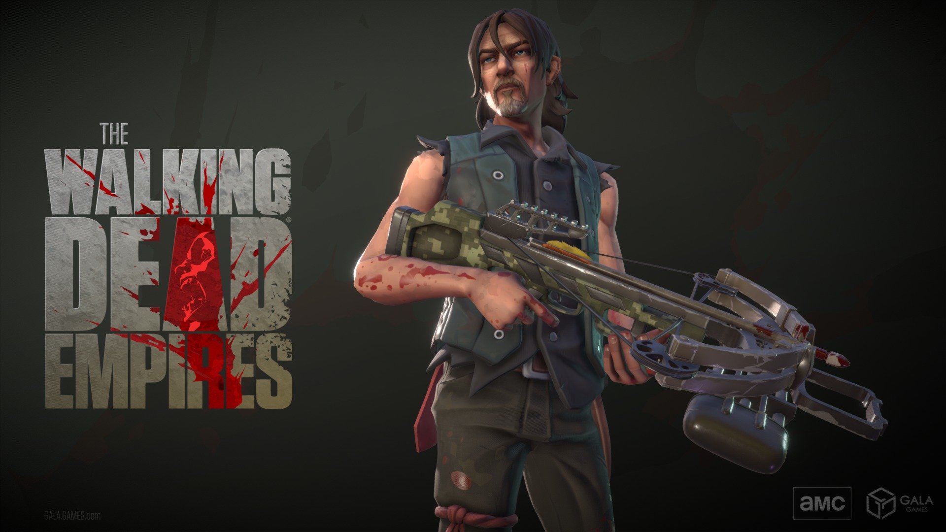 Come and play in the world of the Walking Dead Empires! A new MMO from Gala Games. Get your NFT's while supplies last, or just join in on the carnage and build your empire. (Free to play). Fan favorite Daryl has his crossbow ready, are you? 

Pre Alpha beta coming soon, check out info at - gala.games - The Walking Dead Empires: Daryl - 3D model by emberk2 3d model