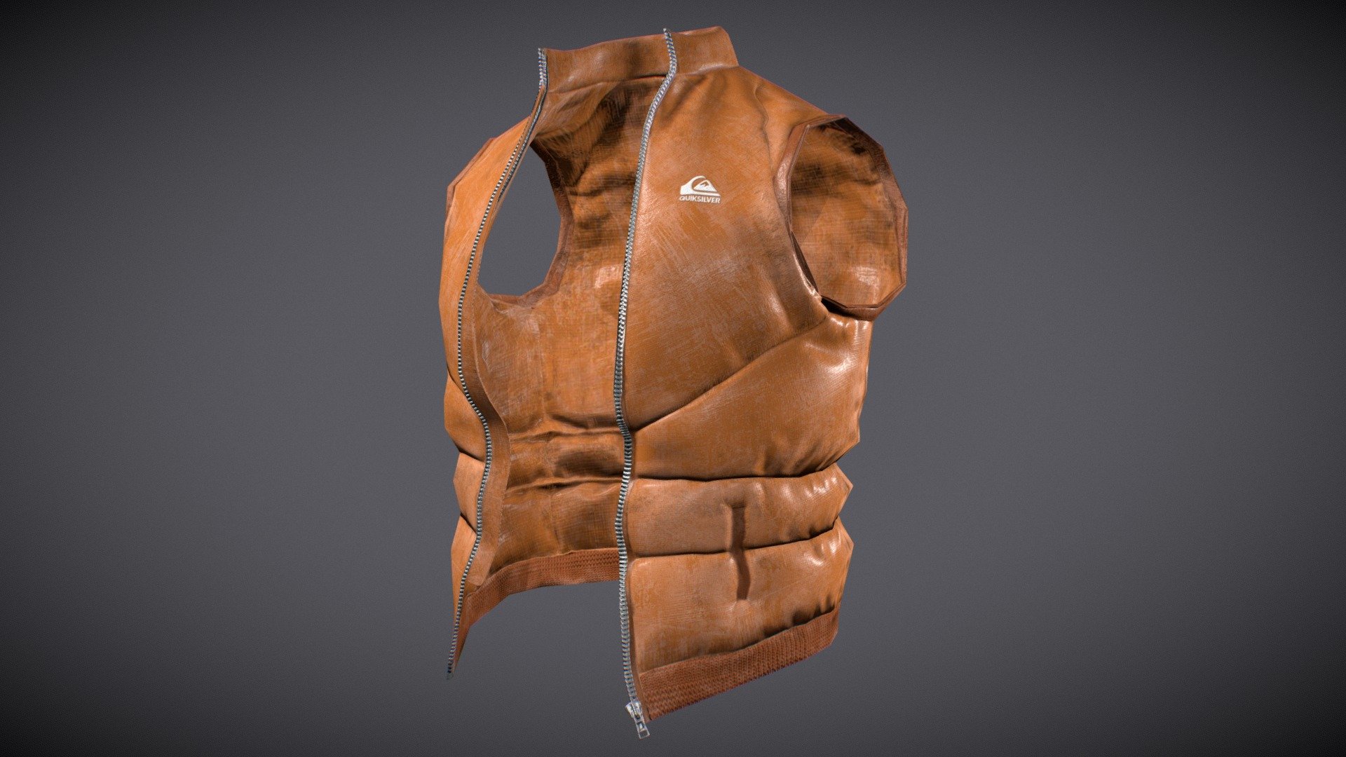 Low poly Baked vest ready to use for videogames. Textures included (You can change anything you want from the textures, just import the model into substance and keed the normal map). 
High quality textures, zoom in to see detail.
I dont know about the little black square that appears in the back of the vest, it seems to only appear in sketchfab (I didnt see it in marmoset or substance) if you watch one by one the textures you will see is not in any of them - Low Poly Vest (Videogameready) - Buy Royalty Free 3D model by CreysArt 3d model