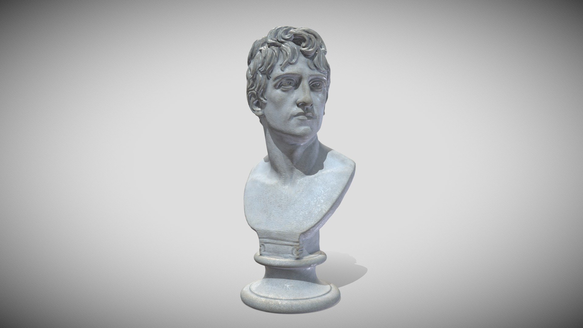 Original very nice 3D Scan from the Thorvaldsens Museum

https://thorvaldsensmuseum.dk/en/collections/work/A211

here the Painted Gaming Version LR... 3d model