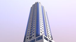 Grozny-City Towers tower, landmark, russia, cgtrader, pbr-game-ready, grozny, scyscrapper, grozny-city, unity, low-poly, 3dsmax