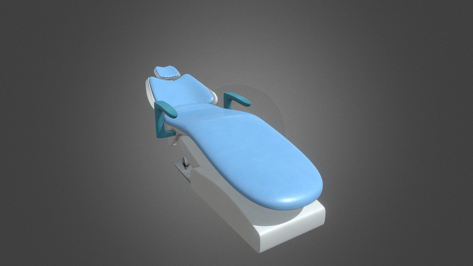 Animated Dentist Unit part with PBR Textures and Animations 3d model