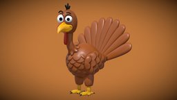 Thanksgiving Turkey 🦃 sculpt, bird, turkey, thanksgiving, character, cartoon, blender, stylized, ryankingart