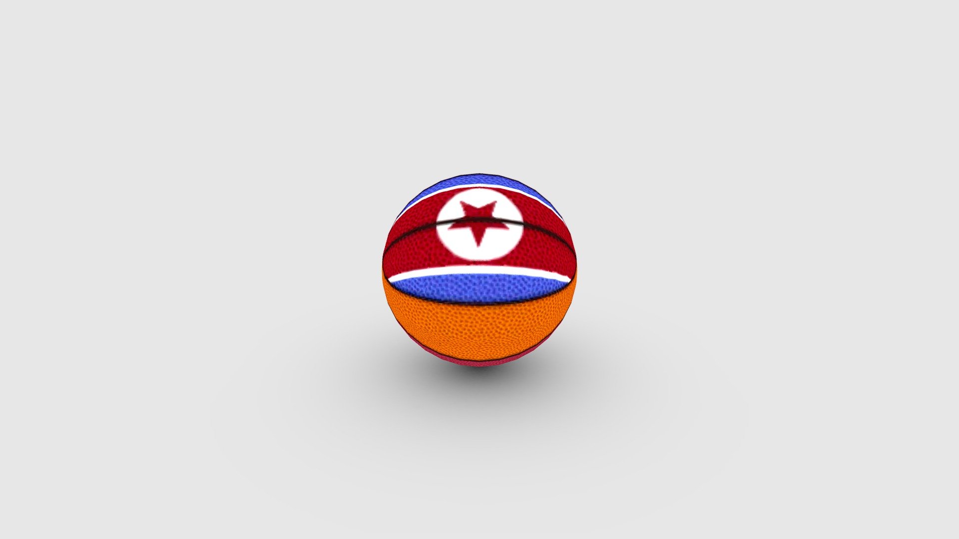Cartoon basketball - star Low-poly 3D model - Cartoon basketball - star - 3D model by ler_cartoon (@lerrrrr) 3d model