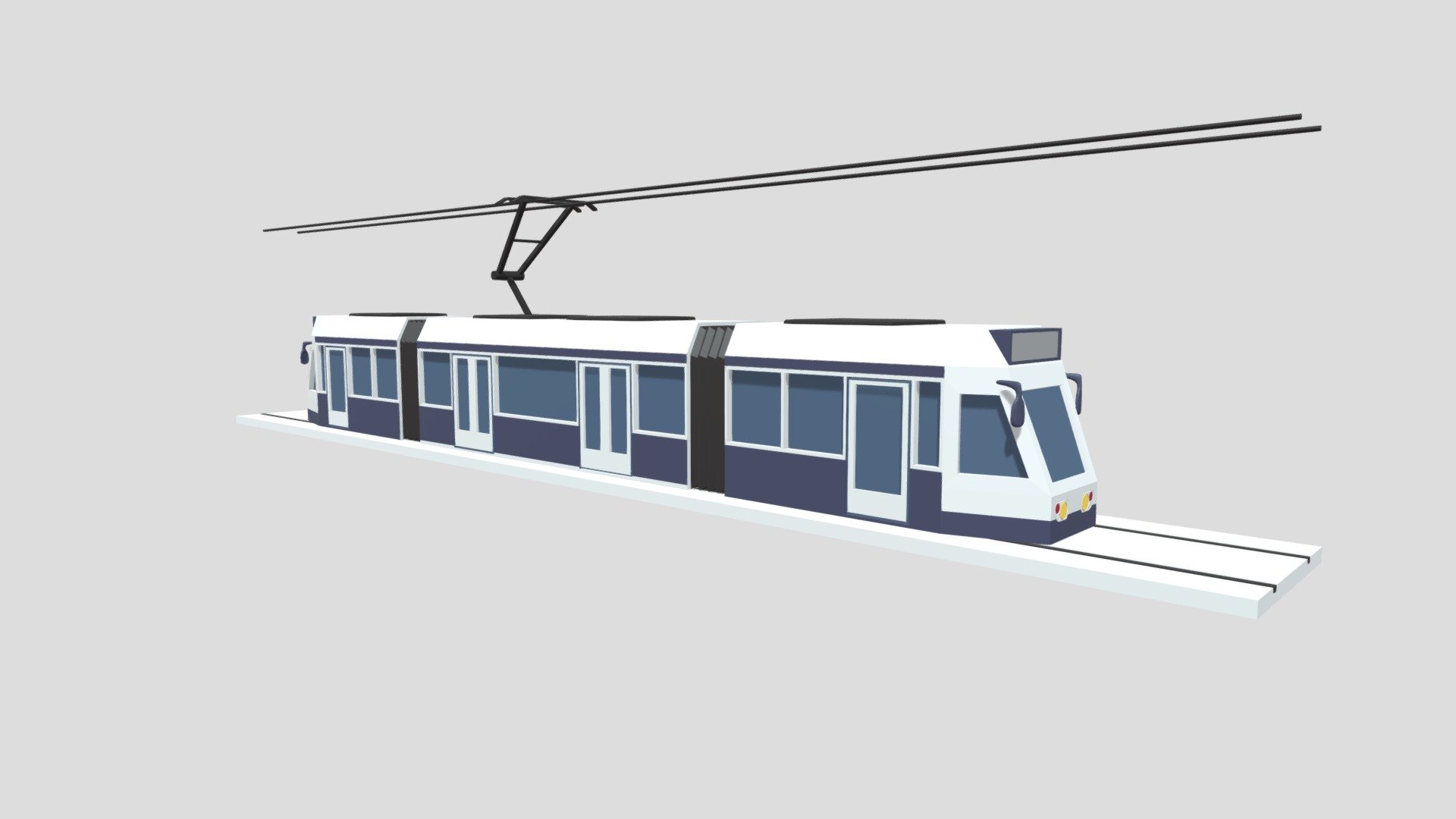-LowPoly Cartoon Tram.

-This product contains 51 models.

-This product was created in Blender 2.8.

-Total vertices: 9,722 Total polygons: 7,637.

-Formats: blend, fbx, obj, c4d, dae, fbx.

-We hope you enjoy this model.

-Thank you 3d model