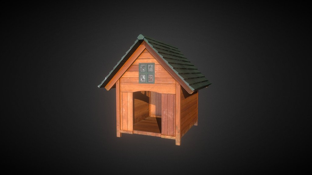 Another model for Game Art Unboxed modeling challenge - Dog House.

Challenge description and reference files - Dog House (GAU Modeling Challenge) - 3D model by Caldur 3d model