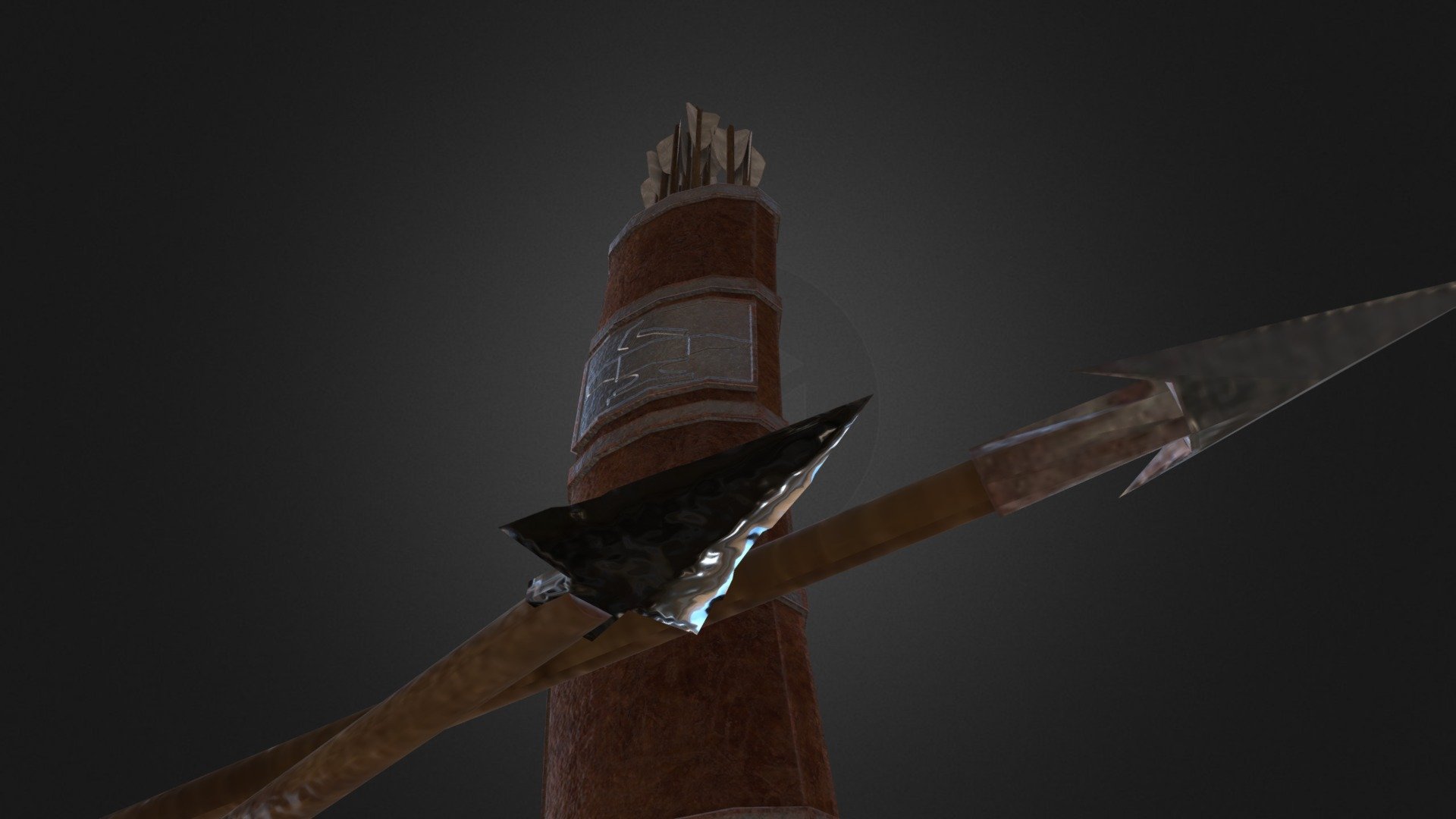 Quiver - 3D model by PolyJuice 3d model