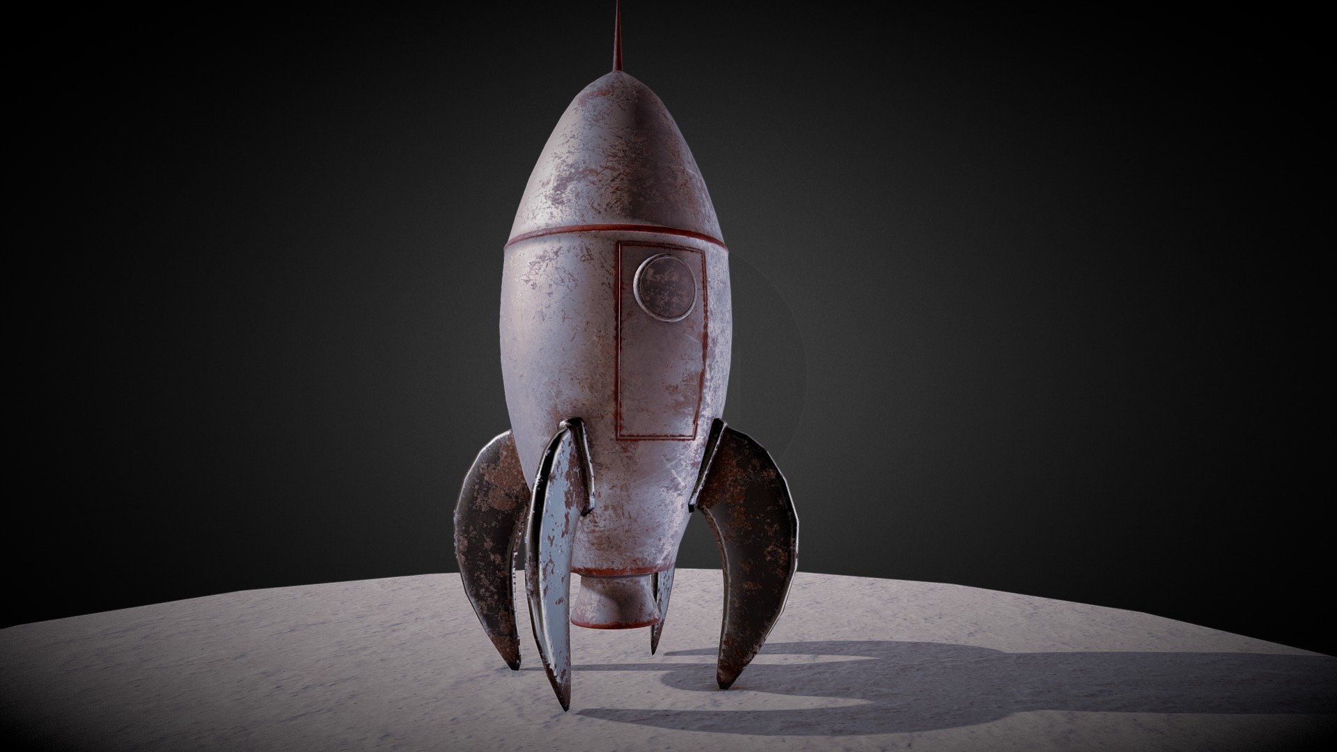 Textured in Substance Painter 2.

Model by: http://www.facebook.com/tutorialeskames - Spaceship Rocket - 3D model by almax 3d model