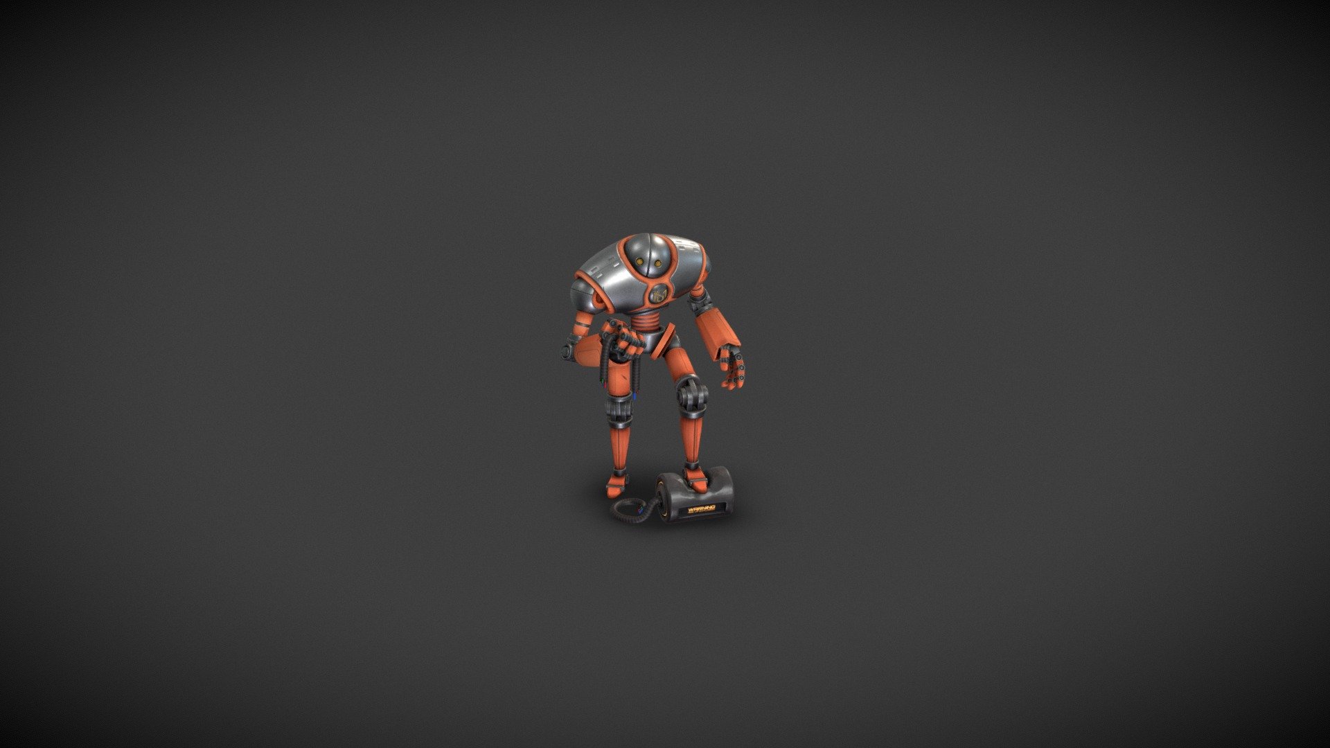 Mever - Guardian robot - 3D model by Maksym Boiev (@maksymboiev) 3d model