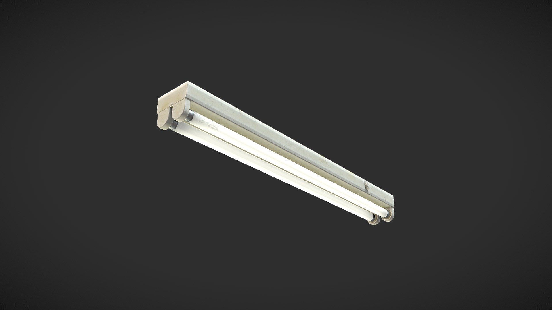 Lowpoly fluorescent lamp with 1800 polys. All quads, real measures, centered in 0,0 coordinates and PBR textures in 4096 x 4096. Ready to use. 
See the bed for this asset here: https://skfb.ly/oMVtn 
See the Hospital drip for this asset here: https://skfb.ly/oNuup 
See the oxygen gas tank here: https://skfb.ly/oNxK6 
See Medicines hospital cupboard here: https://skfb.ly/oNJYN
See Old Hospital Sink here: https://skfb.ly/oNYDU - Fluorescent tube - Buy Royalty Free 3D model by markusenes 3d model