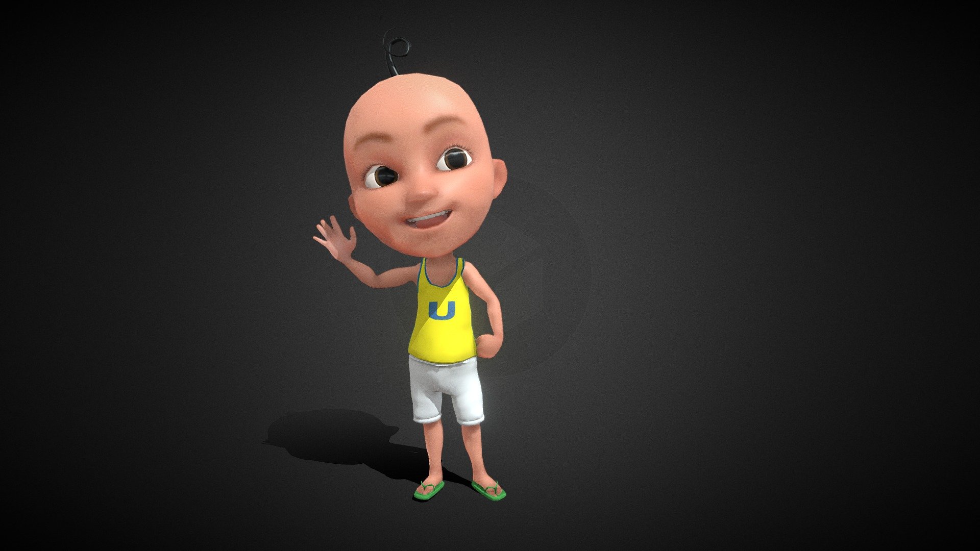 Funny boy character
Optimized for games and animations - Baby Boy - 3D model by hosein hajipour (@hoseinhajipour) 3d model