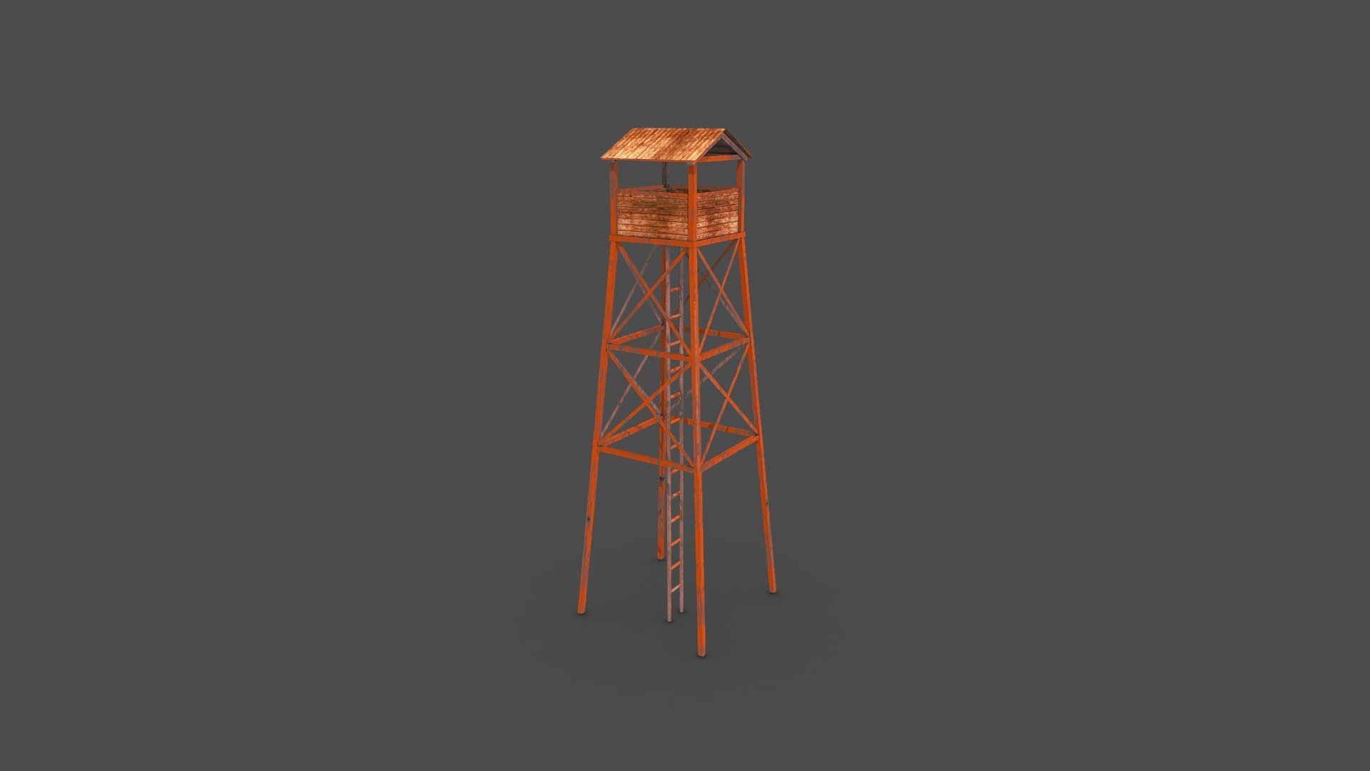 Wooden Watchtower 

446 tris 

textures are in TGA format 2048x2048 PBR metalness 1 set - Wooden Watchtower - Download Free 3D model by MaX3Dd 3d model