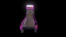 Skee Ball Game virtual, hockey, arcade, alley, bowling, neon, skee, unity, air, ball, environment
