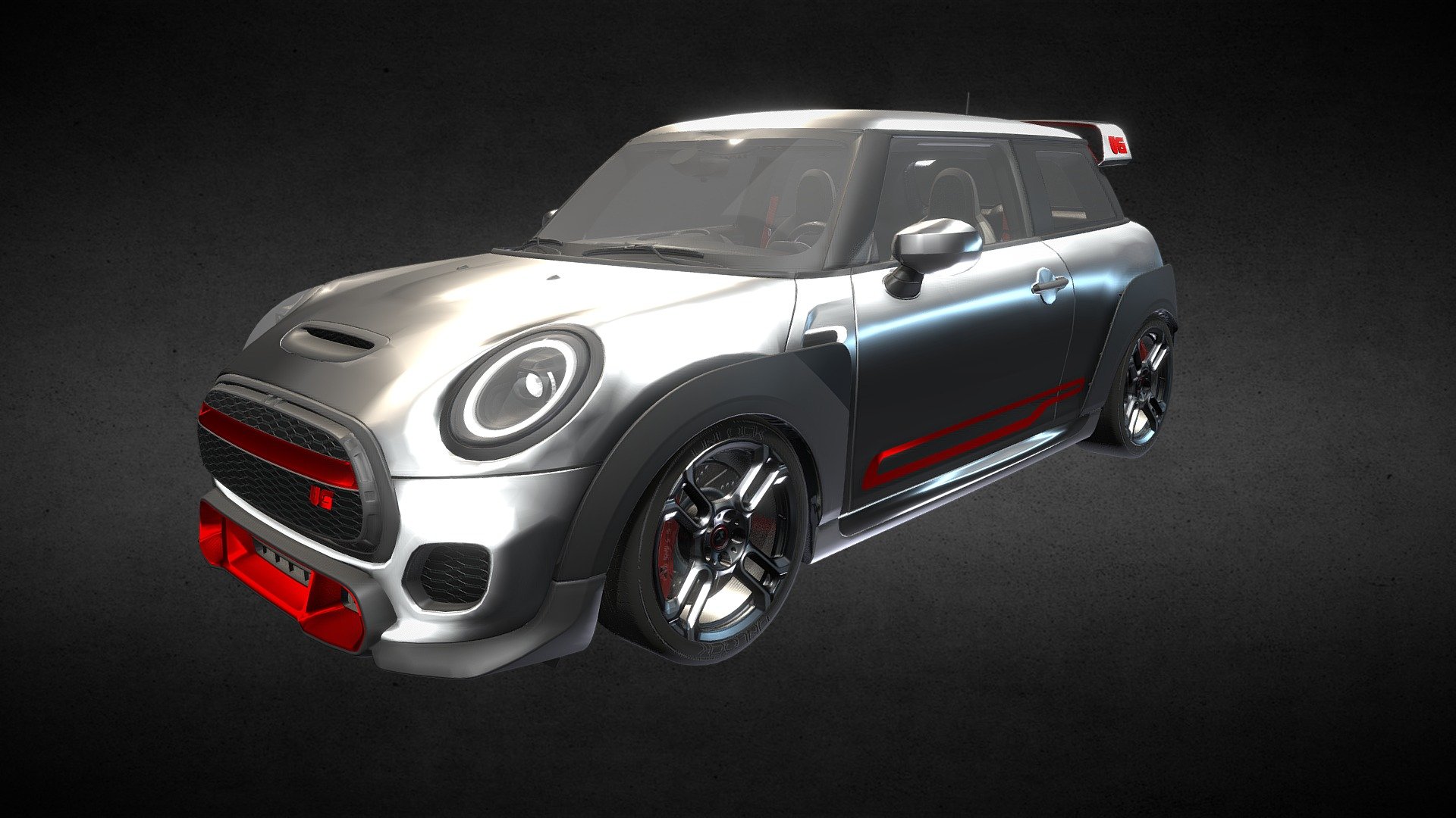Unlock Economy car #6 - 3D model by UnlockGameAssets 3d model