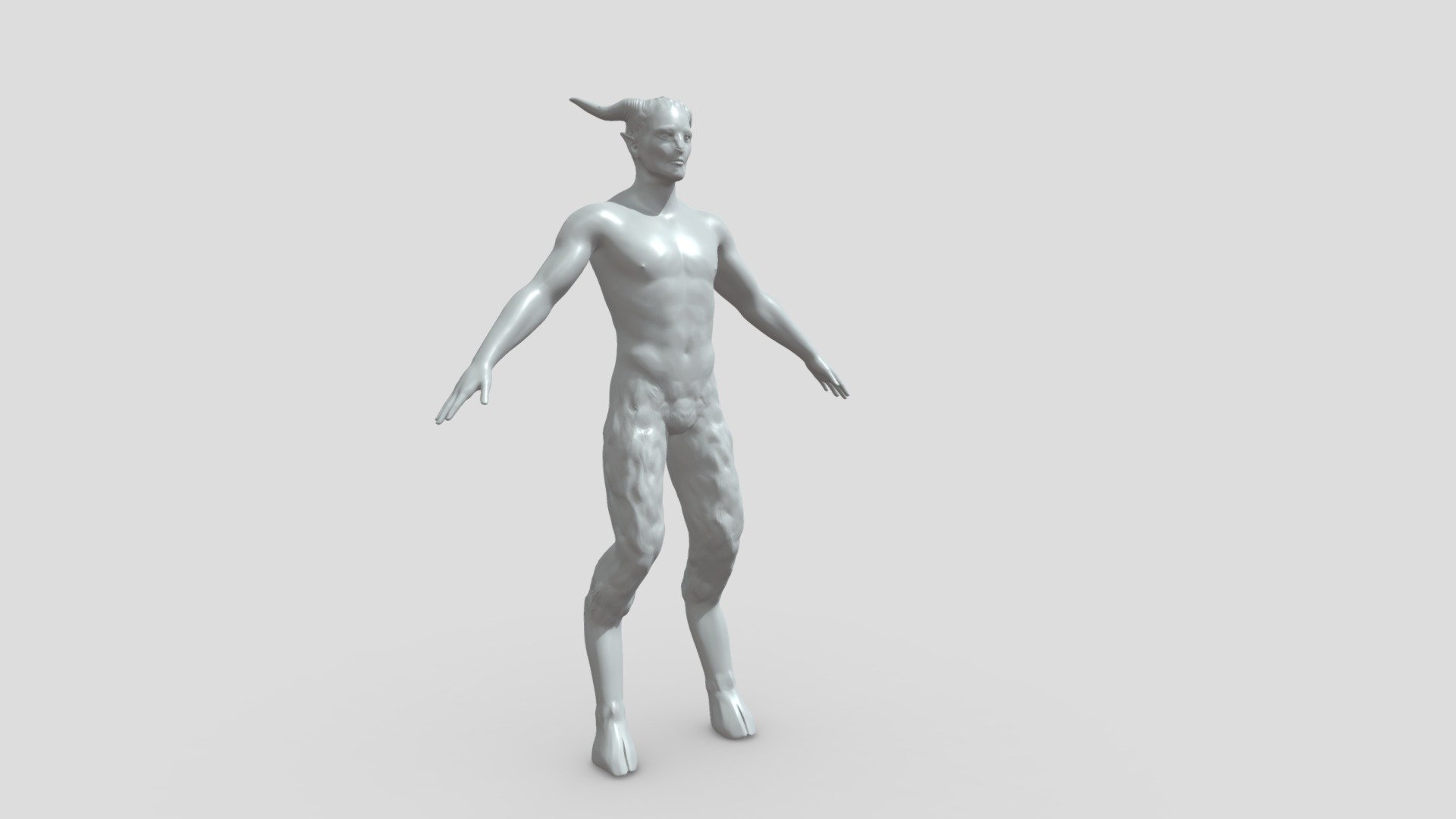 Faun or Satyr - Faun - Satyr - Goat man - 3D model by Lukas Hahn 3D (@specter) 3d model