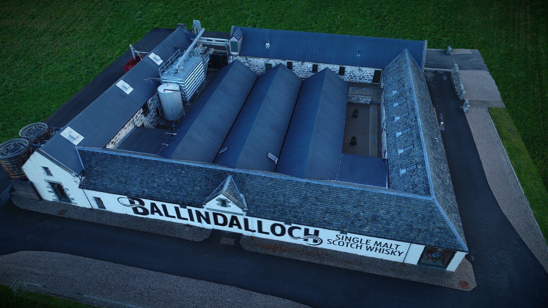 Ballindalloch Distillery Speyside Scotland 3D Model.

Created by 3DUK commercial Photogrammetry 3d model