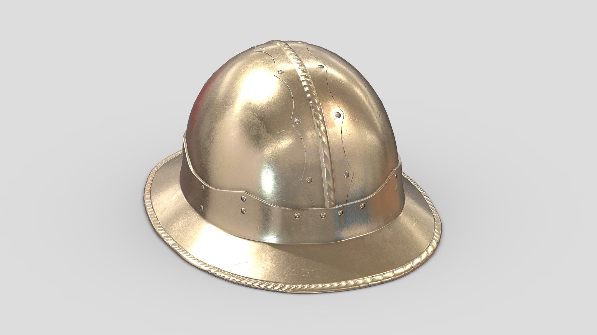 Hi, I'm Frezzy. I am leader of Cgivn studio. We are a team of talented artists working together since 2013.
If you want hire me to do 3d model please touch me at:cgivn.studio Thanks you! - Medieval Helmet 08 Low Poly PBR Realistic - Buy Royalty Free 3D model by Frezzy3D 3d model