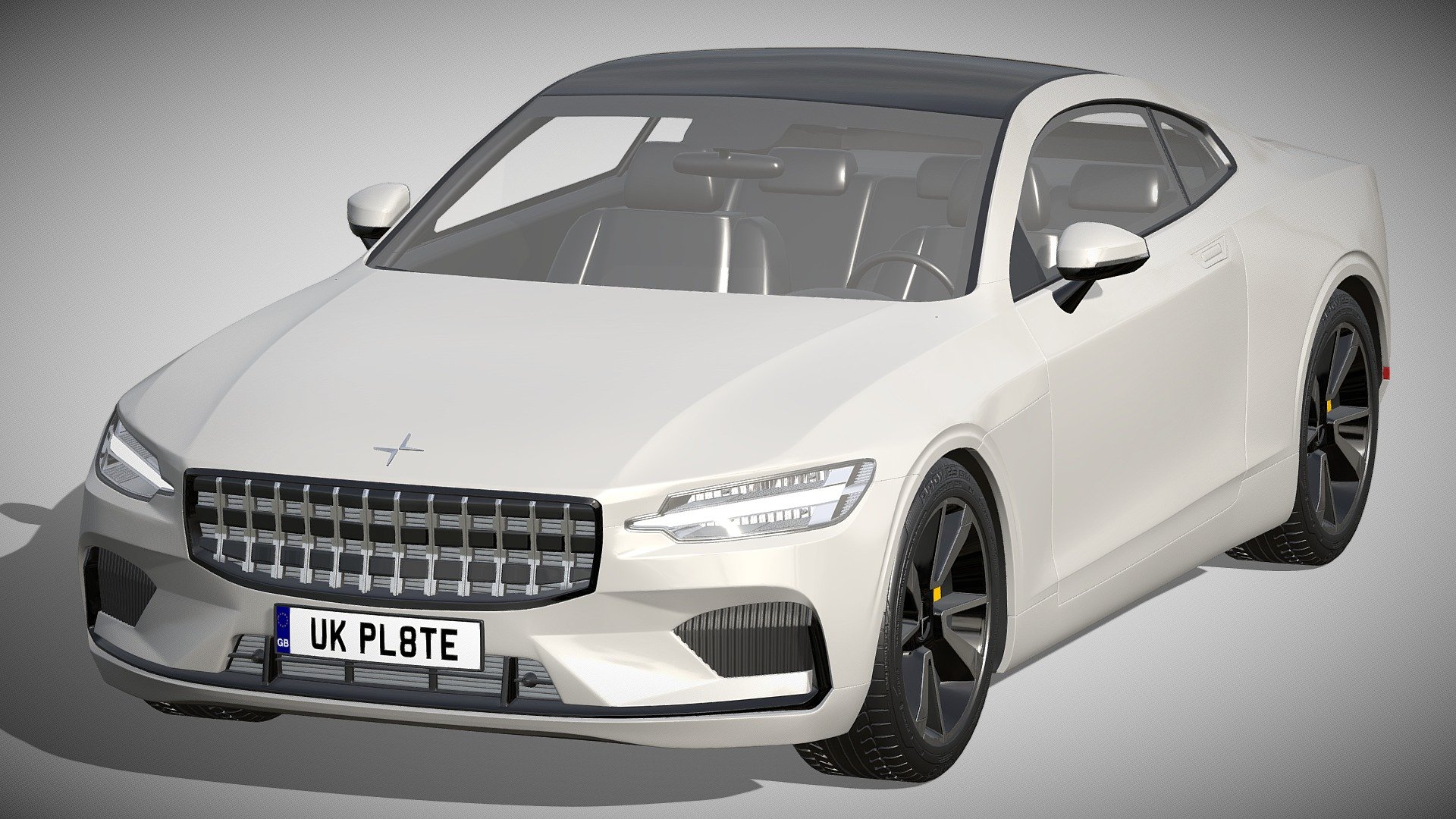Polestar 1

https://www.polestar.com/us/polestar-1/

Clean geometry Light weight model, yet completely detailed for HI-Res renders. Use for movies, Advertisements or games

Corona render and materials

All textures include in *.rar files

Lighting setup is not included in the file! - Polestar 1 - Buy Royalty Free 3D model by zifir3d 3d model