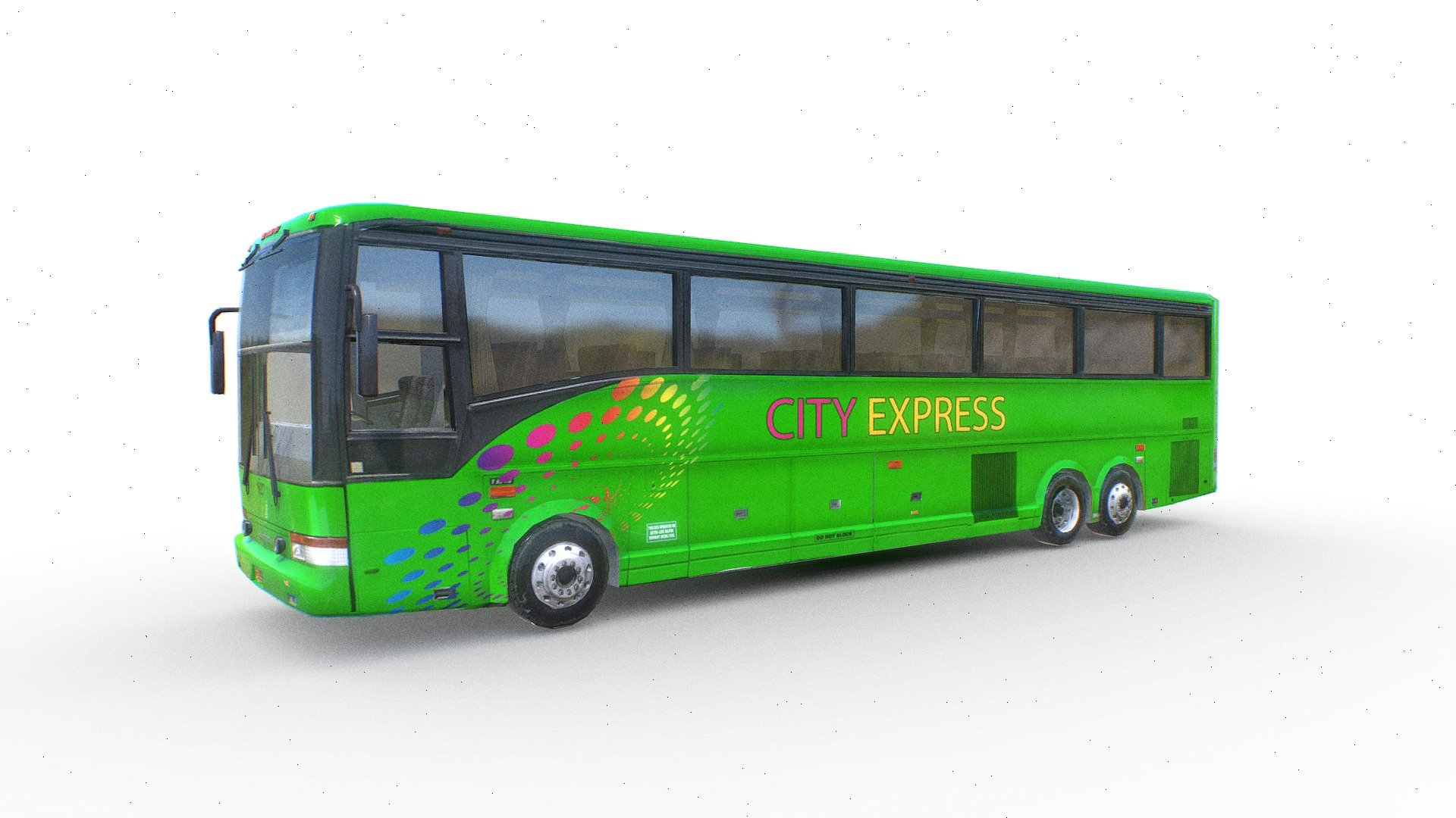 Van Hool CIty Express Bus 3D Model - Van Hool Bus - Buy Royalty Free 3D model by Omni Studio 3D (@omny3d) 3d model