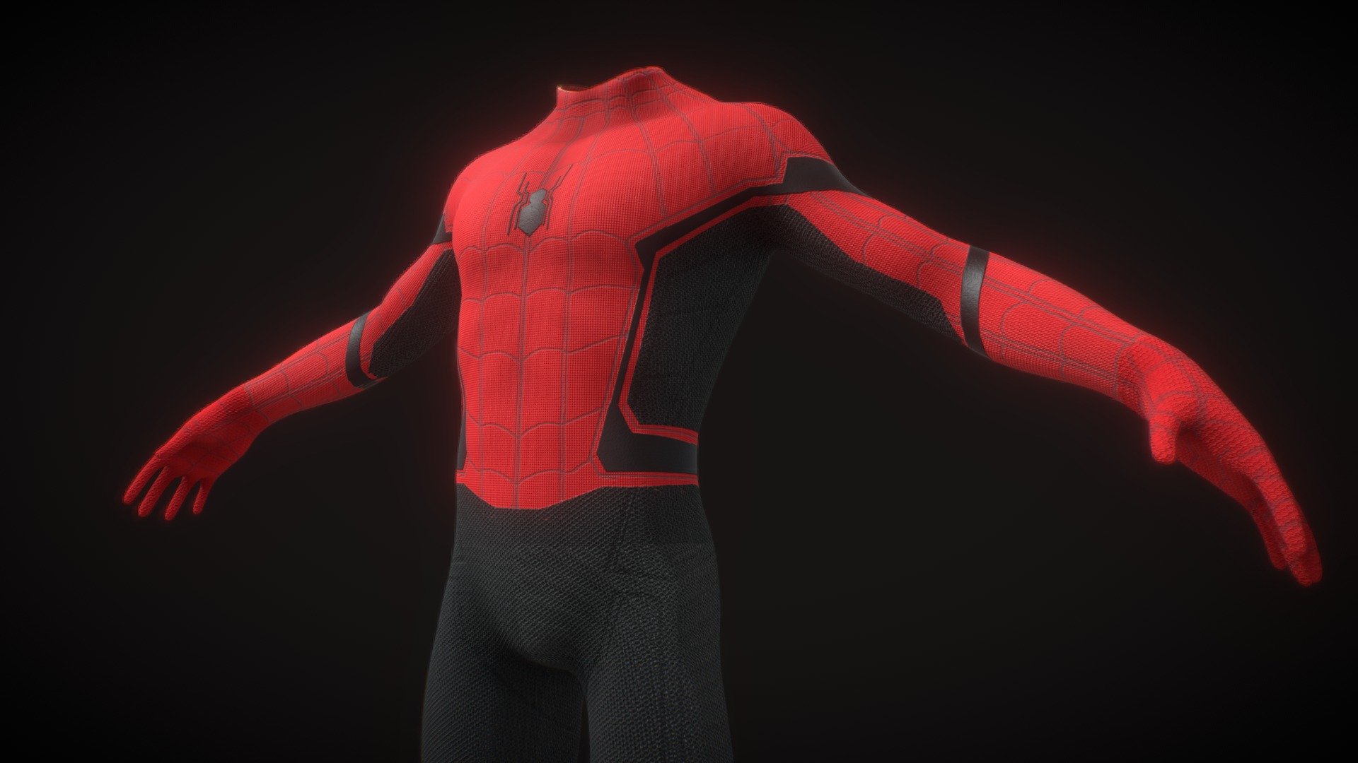 Spider-Man Far From Home Movie Dark Stark Suit!!! Grab your skin  ;) - Spider-man Dark Stark Suit - Buy Royalty Free 3D model by Joel Joseph (@MR_ILLUSIONIZT) 3d model