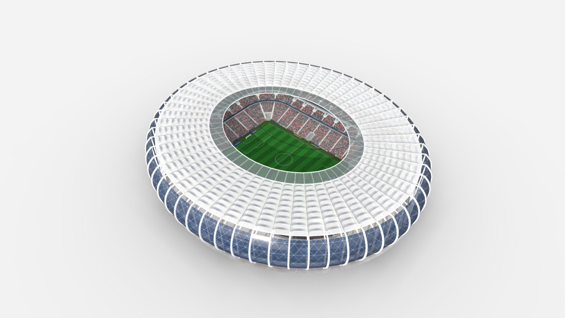 Stadium 01 low poly - Buy Royalty Free 3D model by Alnazir (@Nzr.3d) 3d model