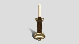 Medieval Altar Candlestick cathedral, medieval, candle, candlestick, altar, religion, altarpiece, game, fantasy, church