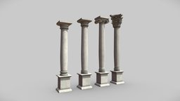 Classical Pillars V1 classics, roman, roman-archaeology, classical-archaeology, classical-architecture