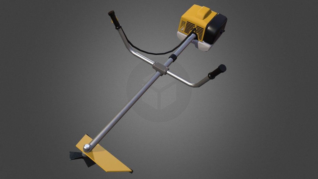 Turbosquid: -link removed- - Grass trimmer "Champion" - 3D model by cordy 3d model