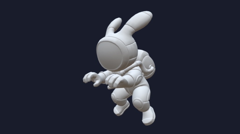 Hi there,

On this sculpt there is mostly Zbrush sculpt, around 95%, because I start some objects like the headset on 3Dsmax
The render &mdash;&gt; https://www.artstation.com/artwork/Qa46L - Rabbit Rabbit - 3D model by Brice Laville Saint Martin (@brice.laville) 3d model