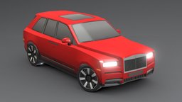 Rolls Royce Low-poly 3D