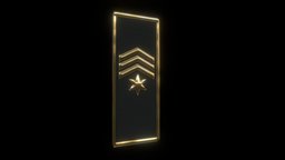 Procedural Military Badges metal, badge, substance-designer, substance