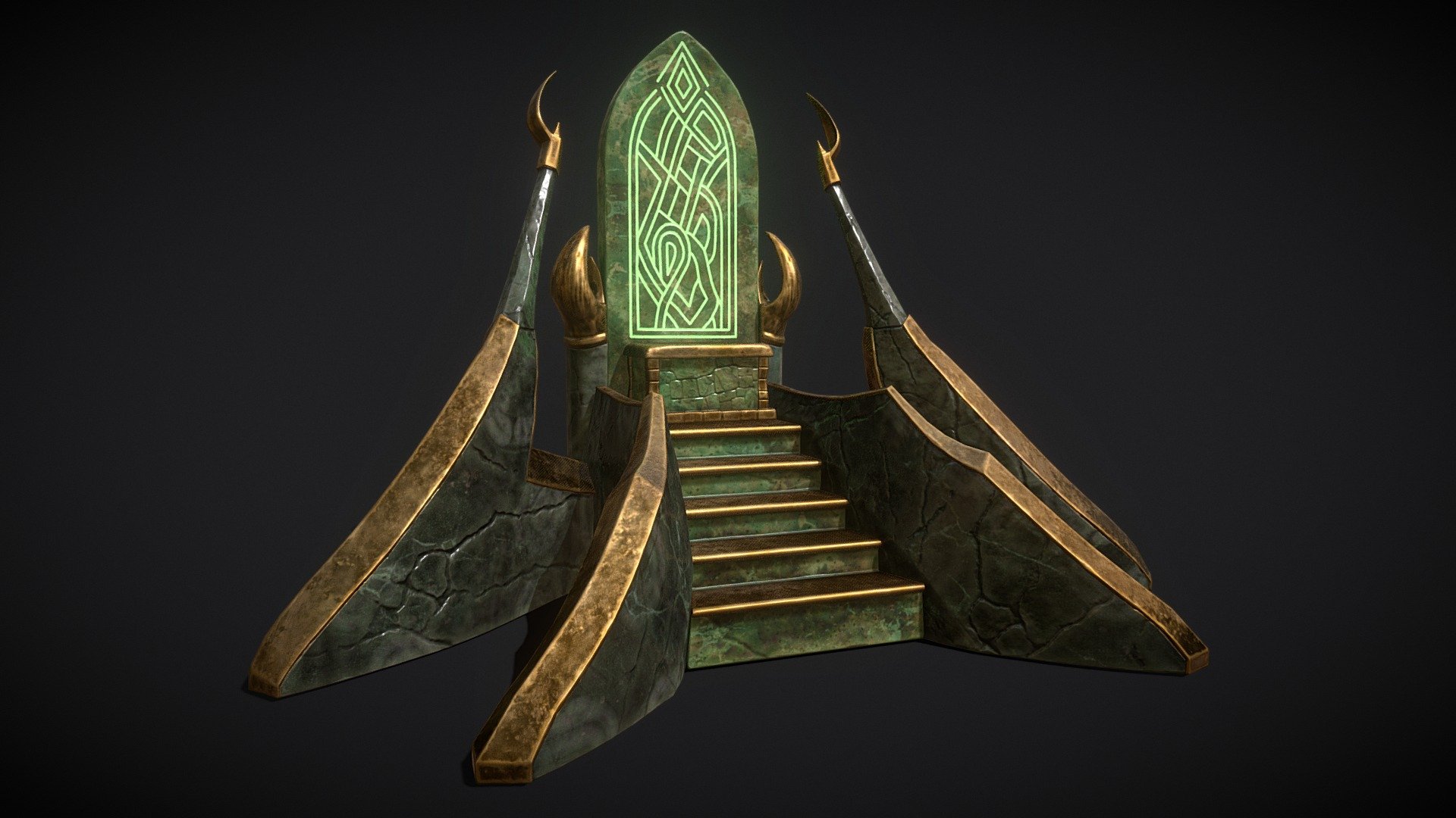 Jade Marble Throne 
VR / AR / Low-poly
PBR approved
Geometry Polygon mesh
Polygons 5,165
Vertices 5,310
Textures 4K
2 UDIMS - Jade Marble Throne - Buy Royalty Free 3D model by GetDeadEntertainment 3d model