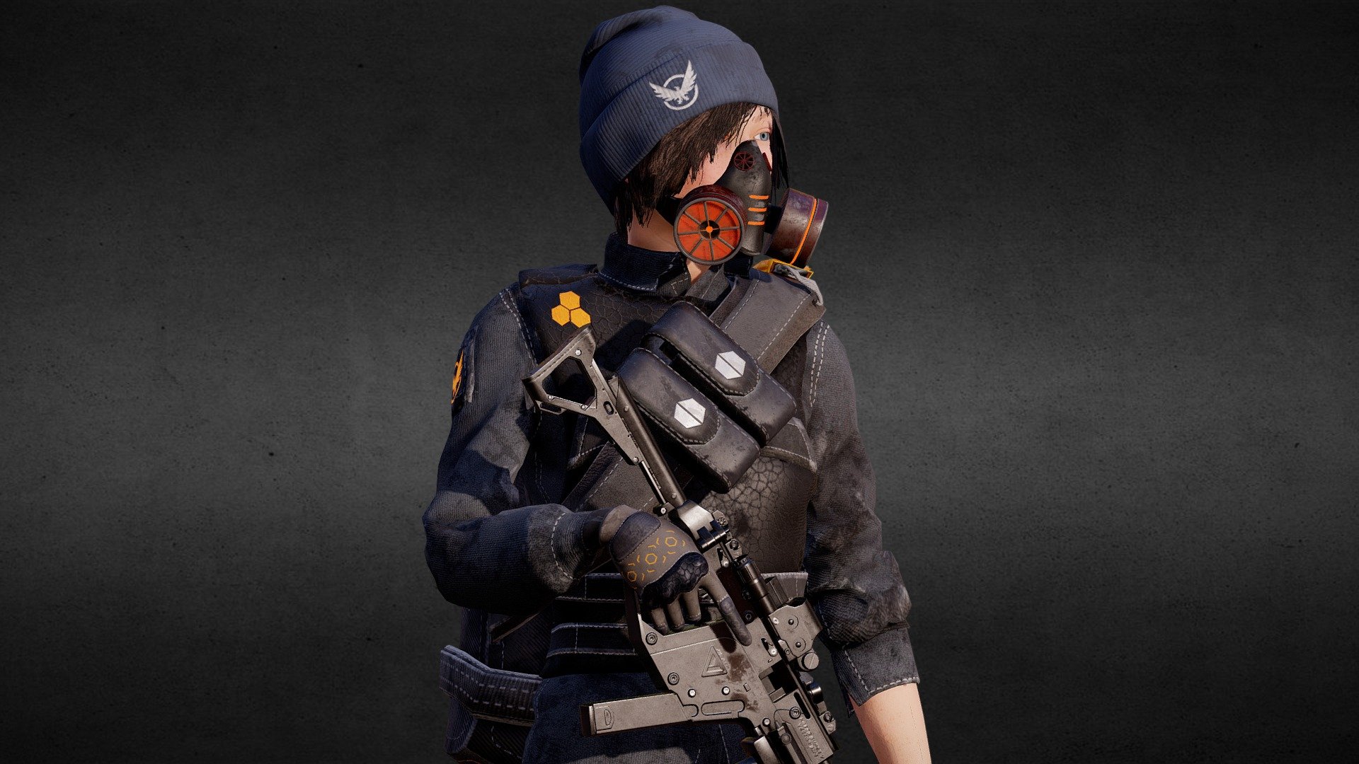 Personal Design created With Blender, marvelous Designer, Substance painter and unreal engine

Here Free Rigged Version for you guys Enjoy&hellip;

you can buy different variants here: https://artstn.co/m/9WkVx - Division Agent (Rigged) - Download Free 3D model by Blue Spirit (@Blue-Spirit) 3d model