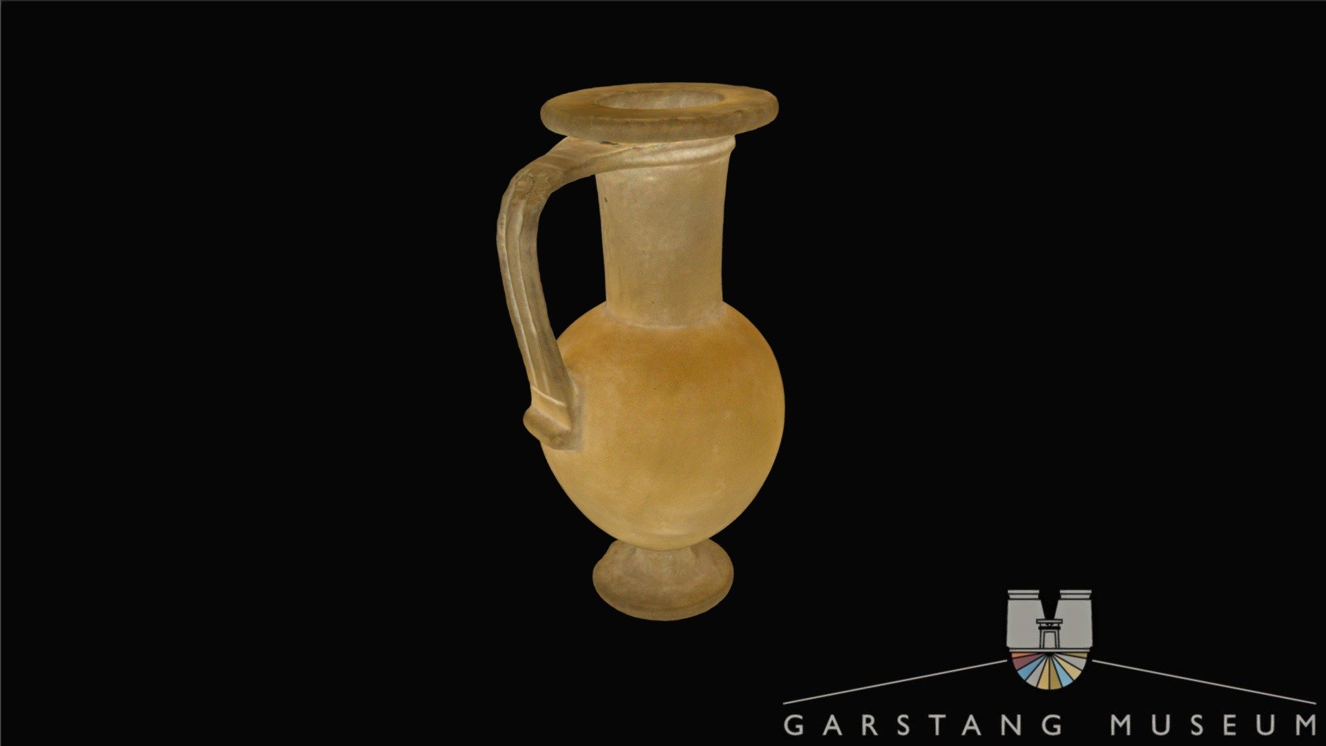 Ancient Egyptian travertine (Egyptian alabaster) vase. From tomb 949 of the 1909 season of John garstang's excavations at Abydos.

Accession number E.2718 - Alabaster Vase - 3D model by Garstang Museum of Archaeology (@garstang) 3d model