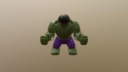 Lego Hulk substancepainter, substance