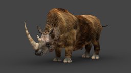 Woolly Rhinoceros games, rhino, animals, rhinoceros, mammut, extinct, game-ready, ice-cream, prehistory, iceage, game-asset, mammoth, rinoceronte, woolly, wwb, coelodonta, woollymammoth, ice-age, rigged-character, woollyrhino, cenozoic, character, asset, game, gameasset, animal, prehistoric, gameready, woolly-rhino, riggedcharacter, walkingwithbeasts, extinct-animal