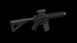 M4KS Mk II dae rifle, assault, army, carbine, ammo, pistol, assault-rifle, cqb, ebr, war