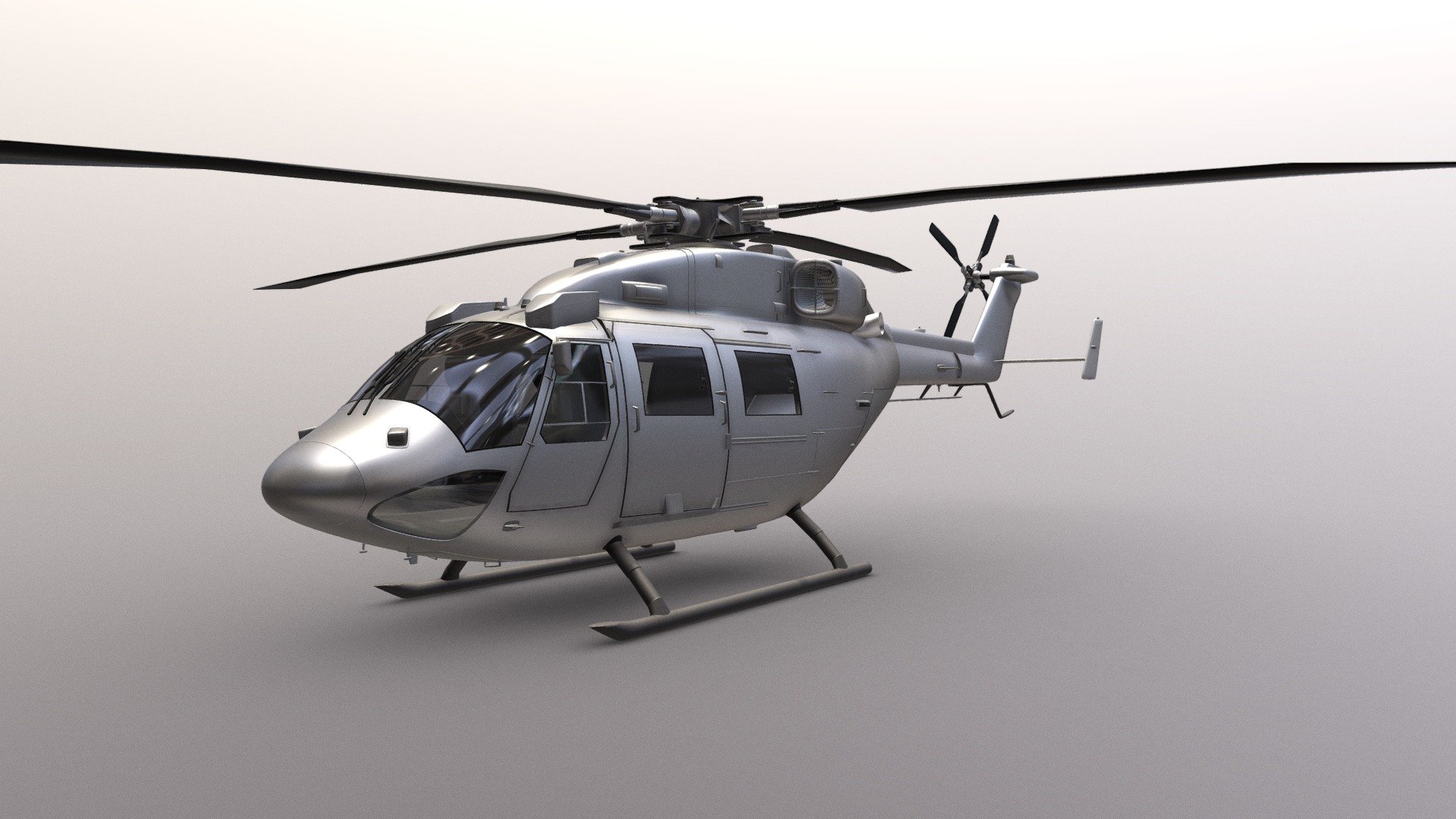 Model oh ALH Dhruv Helicopter - ALH Dhruv Helicopter - 3D model by Ankur (@anx450z) 3d model