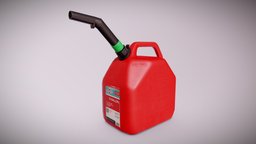 CON gas, unreal, game-ready, unreal-engine, ue4, dekogon, game-ready-asset, pbr, container, plastic, construction, gas-can, plastic-container