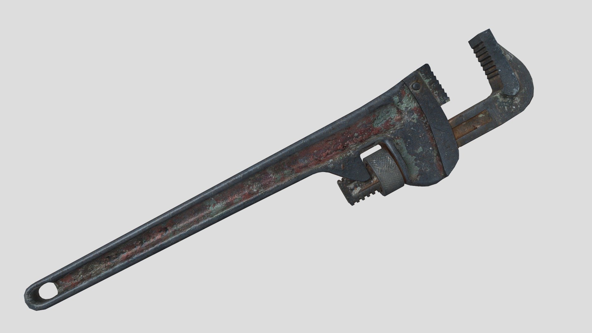 Low poly acurate model - Pipe Wrench - Buy Royalty Free 3D model by Yimit 3d model