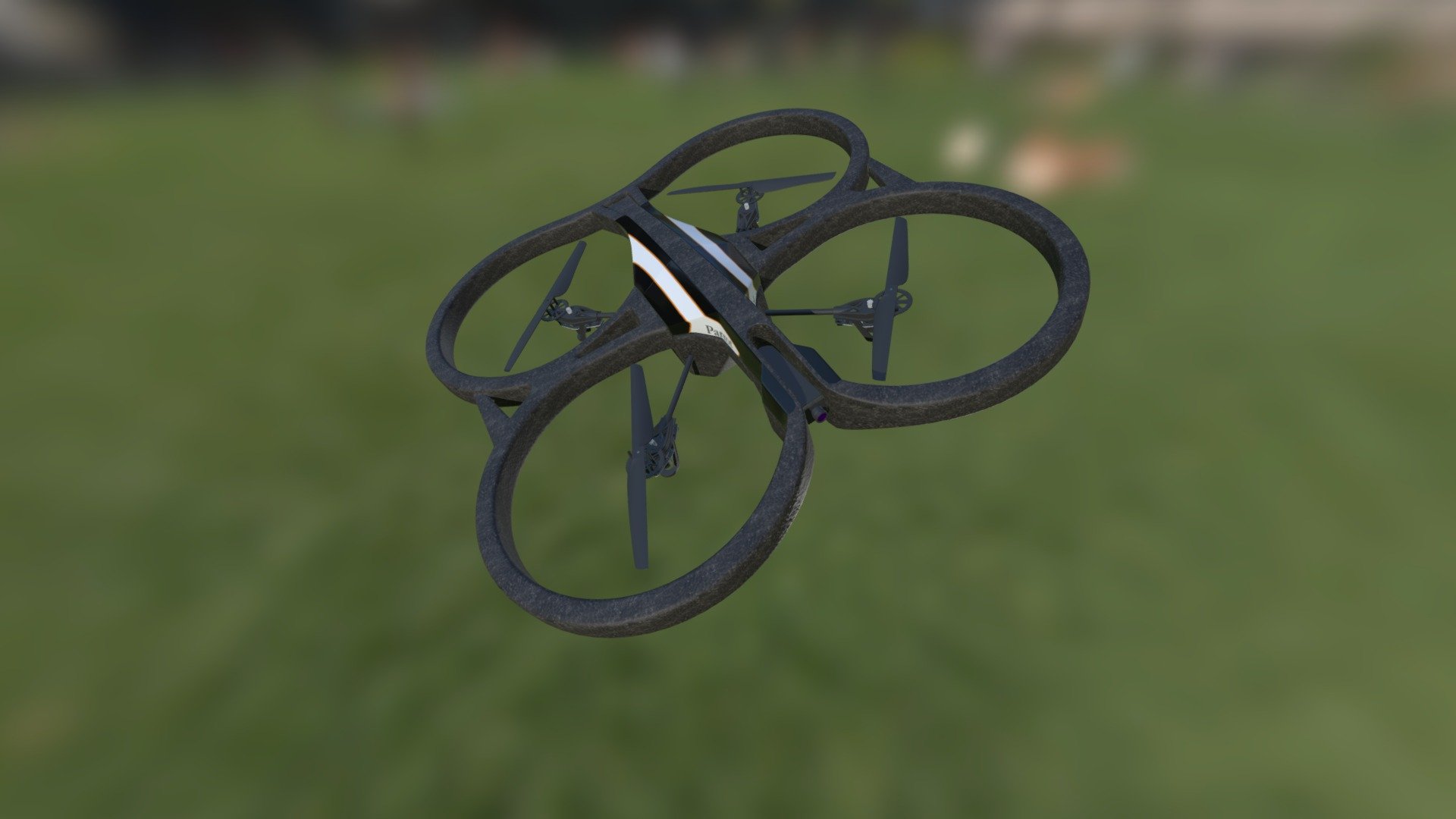 Get the AR-Drone 2.0 here - Parrot AR-Drone 2.0 - 3D model by Mestaty 3d model