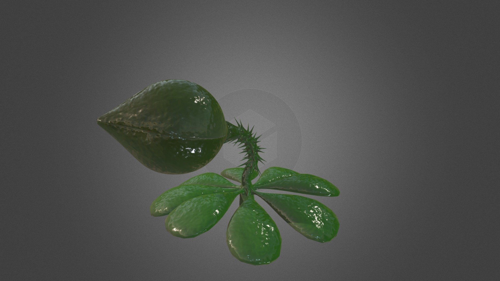 A carnivorous plant that is very hungry and wants to eat you! - Carnivorous plant - 3D model by Zackery (@ZACK_4_Life) 3d model