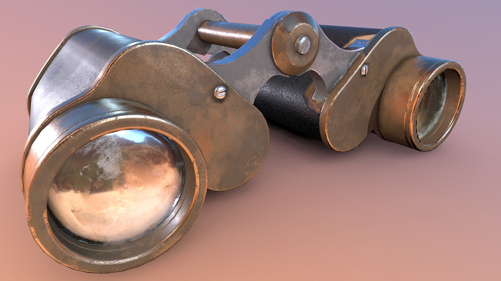 WW1 
Game Prop created during my time with the Vertexschool under SDA Saudi Digital Academy.
This work was made as part of the Vertex School training program and was supported by Saudi Digital Academy.
The Binocular was Built-in Blender and textured by Substance painter 3d model