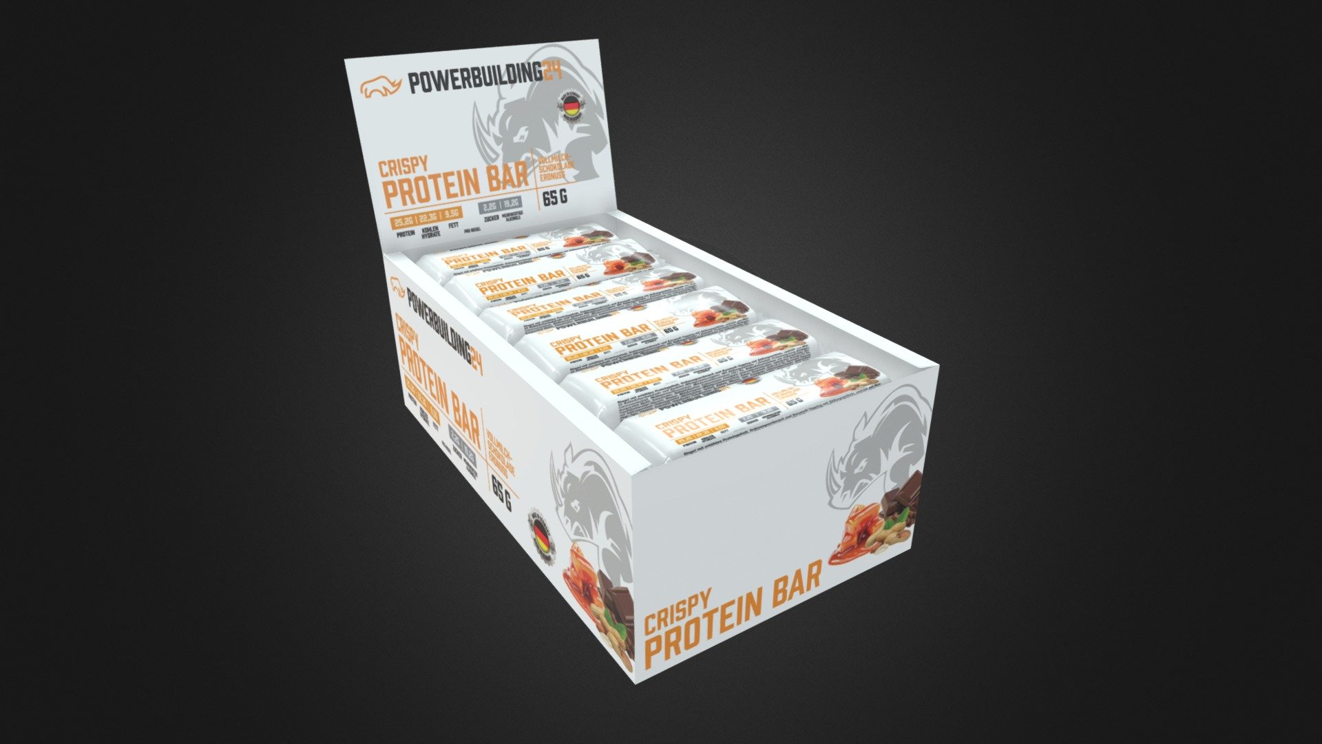 Crispy Protein Bar Pack - 3D model by Kafu Dev (@kafudev) 3d model