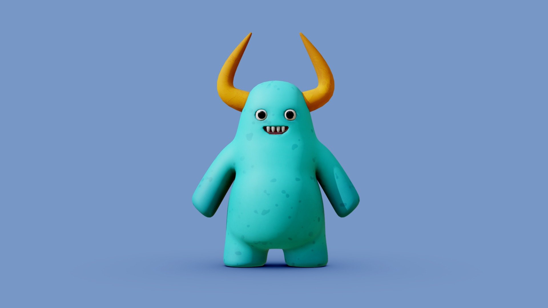 Cute Monster for your renders and games

Textures:

Diffuse color, Roughness, Normal, AO

All textures are 2K

Files Formats:

Blend

Fbx

Obj - Cute Monster - Buy Royalty Free 3D model by Vanessa Araújo (@vanessa3d) 3d model