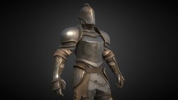 Medieval Knight | Sculpture | Game ready armor, warrior, medieval, creation, combat, freemodel, gamereadyasset, character, game, zbrush, free, sculpture, war, knight, gameready